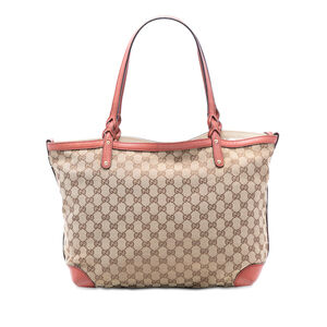 Pre-Loved Gucci Medium GG Canvas Craft Tote